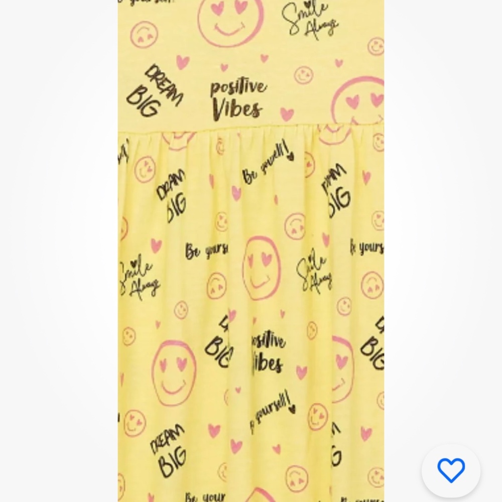 Miss Pink Girls Yellow Dream Big Sleeveless Dress Size 7 NEW - Picture 5 of 9